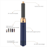 5-in-1 Multifunctional Hot Air Hair Dryer Comb