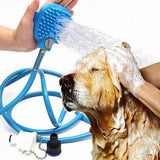 Pet Shower Nozzle Cleaner & Massager for Dogs