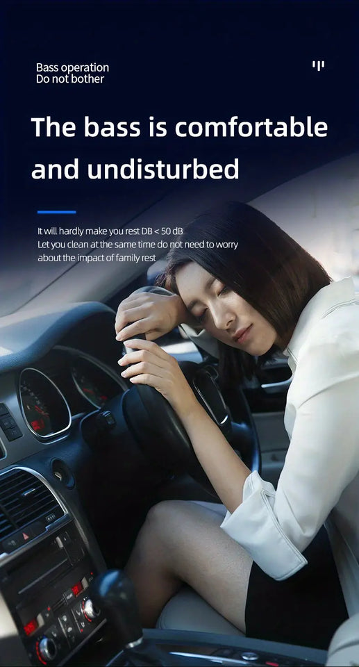 Wireless Car Vacuum Cleaner with Powerful Suction