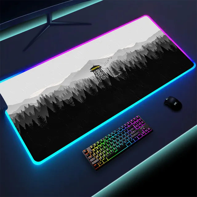 LED Lighting Mouse Pad