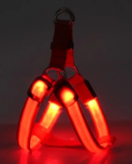 GlowGuard LED Dog Harness