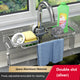 Silver Double with Towel Rail