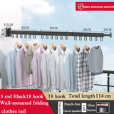 Wall-Mount Clothes Drying Rack