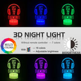 3D Gaming Setup Lamps