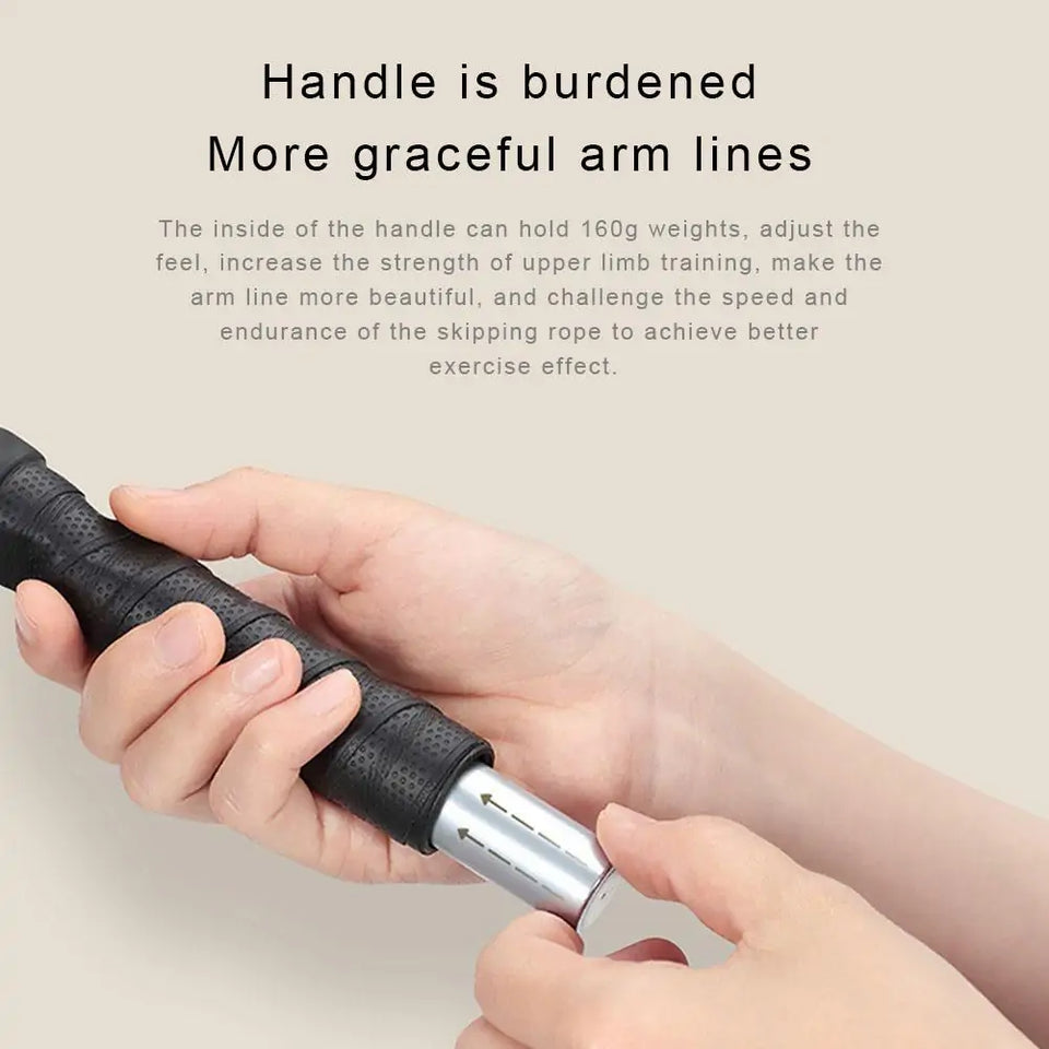 Adjustable Weighted Jump Rope: Master Your Cardio Workouts