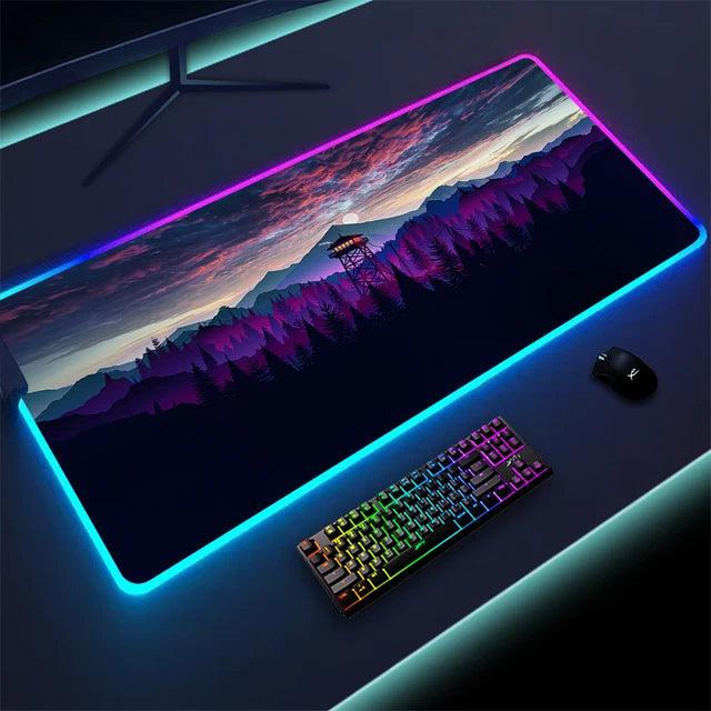 LED Lighting Mouse Pad