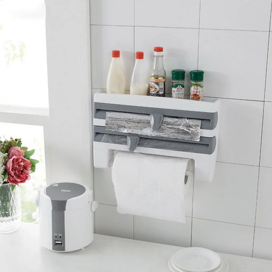 Belt Shelf Towel Holder Rack