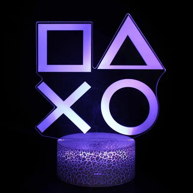 3D Gaming Setup Lamps