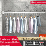 Wall-Mount Clothes Drying Rack