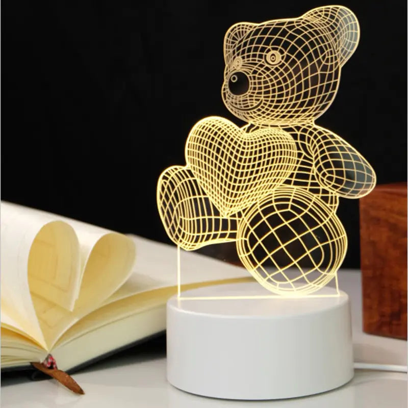 3D Night Lamps