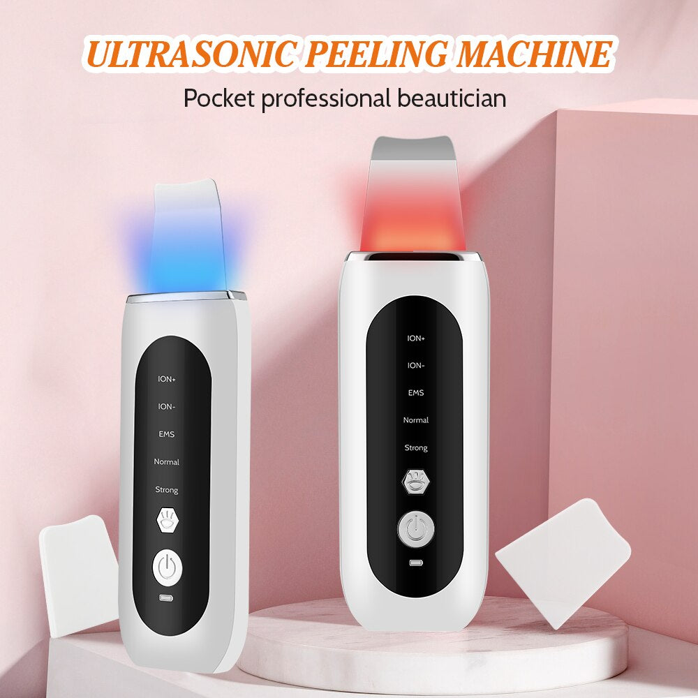 Ultrasonic Face Skin Scrubber